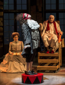 Pictured: Deborah Strang, Rafael Goldstein, and Apollo Dukakis. Photo by Craig Schwartz.