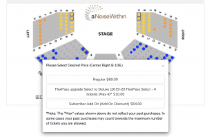 A Noise Within Seating Chart